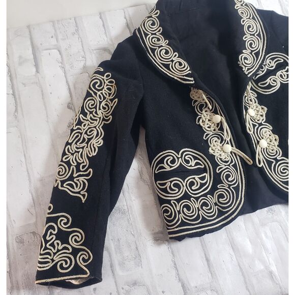 Vintage Kids Wool Mariachi Charro Jacket - Picture 3 of 7